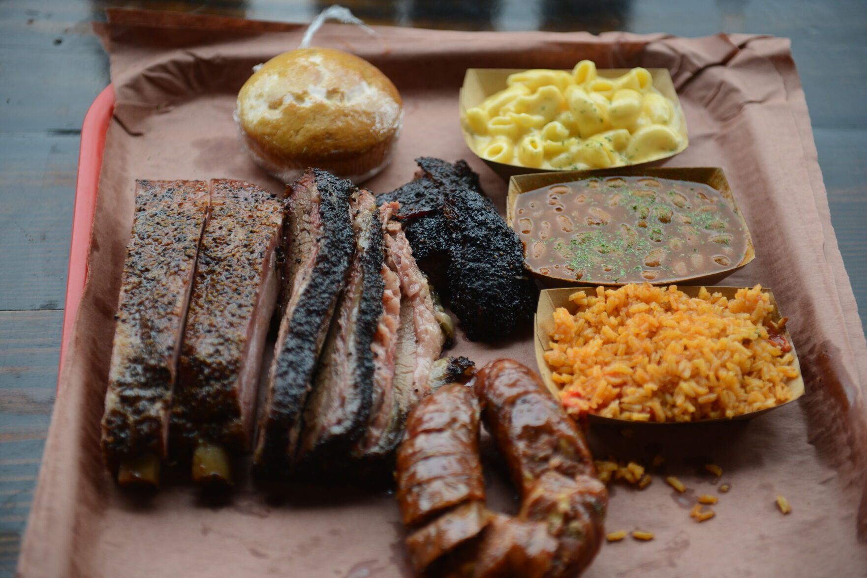 Terry Black's barbecue plate